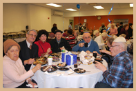 Chanukah Party at Margaret Tietz