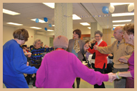 Chanukah Party at Margaret Tietz