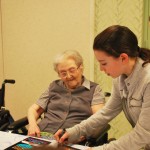 Menorah Crafts with Solomon Schecter Students