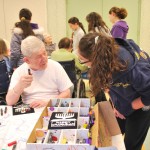 Menorah Crafts with Solomon Schecter Students